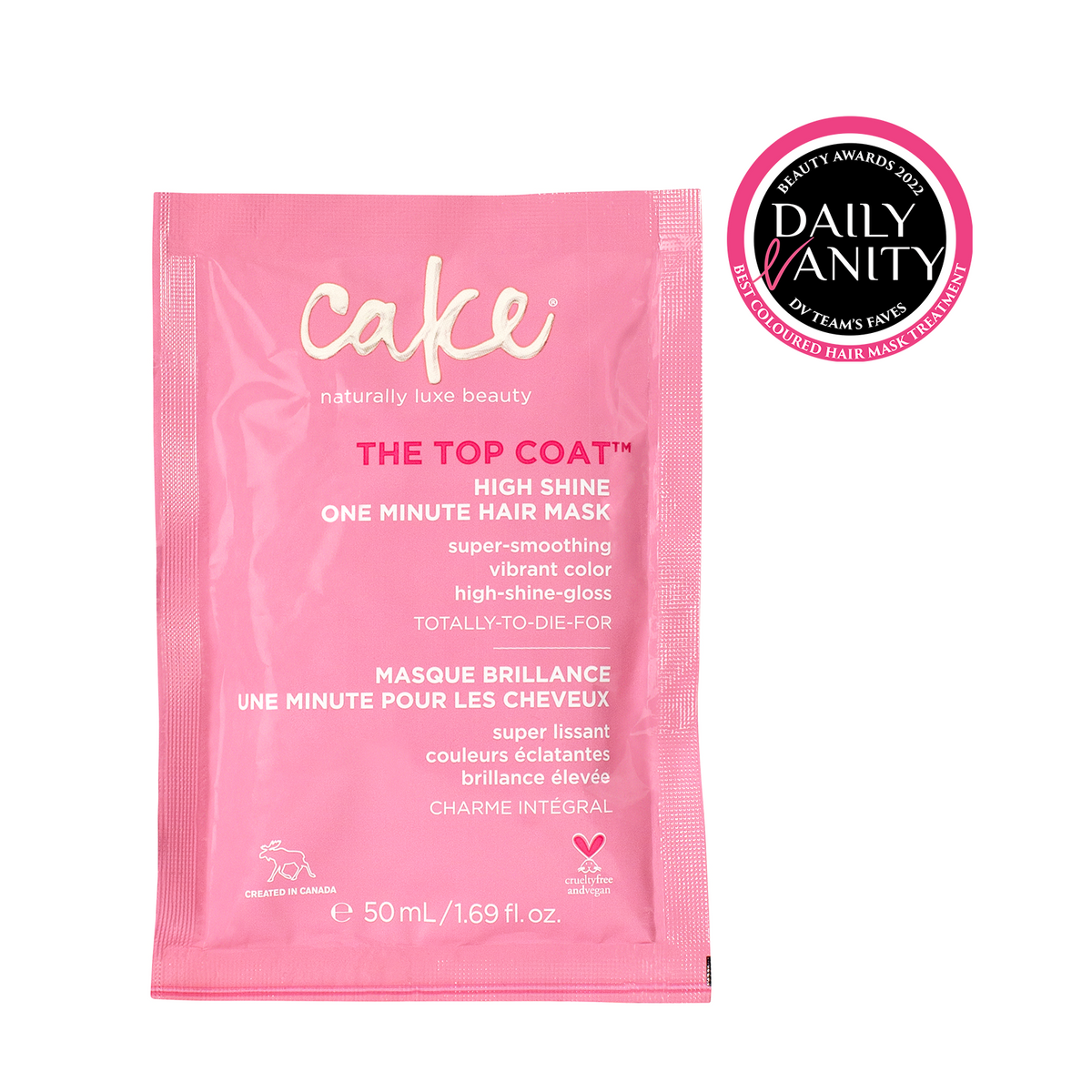 Buy Cake Beauty The Top Coat 1Min High Shine Hair Mask ShopCorlison